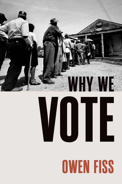 Book cover of Why We Vote (Inalienable Rights)