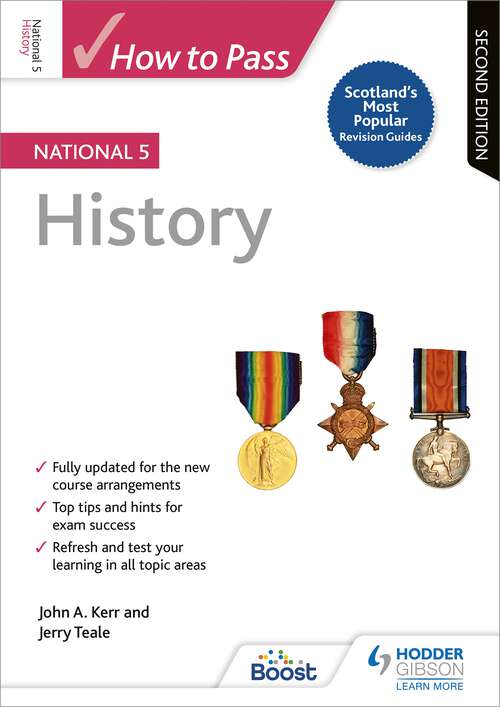 Book cover of How to Pass National 5 History: Second Edition