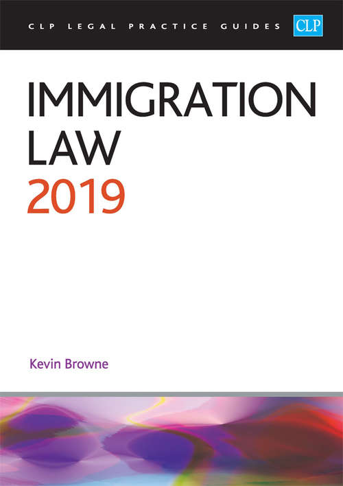 Book cover of Immigration Law 2019