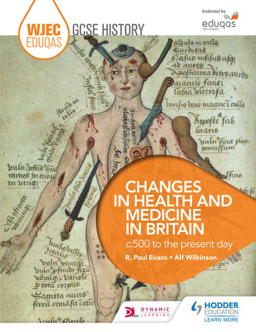 Book cover of WJEC Eduqas GCSE History: Changes in Health and Medicine in Britain, c.500 to the present day (PDF)