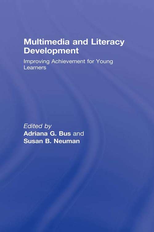 Book cover of Multimedia and Literacy Development: Improving Achievement for Young Learners