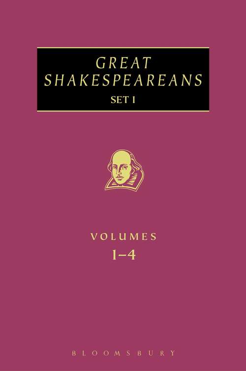 Book cover of Great Shakespeareans Set I (Great Shakespeareans)