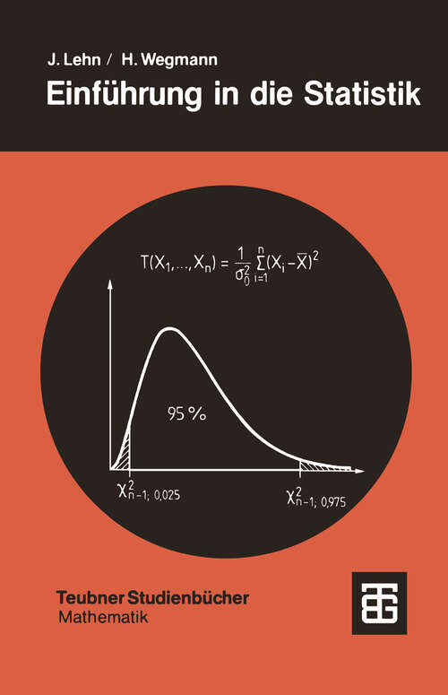 Book cover of Einführung in die Statistik (3. Aufl. 2000) (Teubner Studienbücher Mathematik)