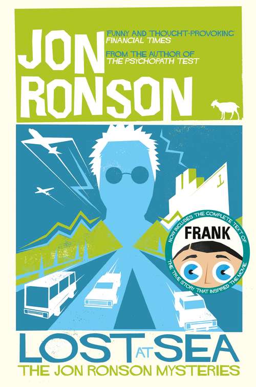 Book cover of Lost at Sea: The Jon Ronson Mysteries (Picador Collection)