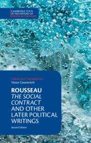 Book cover of Rousseau: The Social Contract And Other Later Political Writings: (pdf) (2) (Cambridge Texts In The History Of Political Thought Ser.)