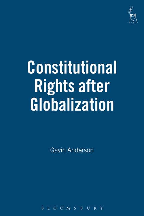 Book cover of Constitutional Rights after Globalization