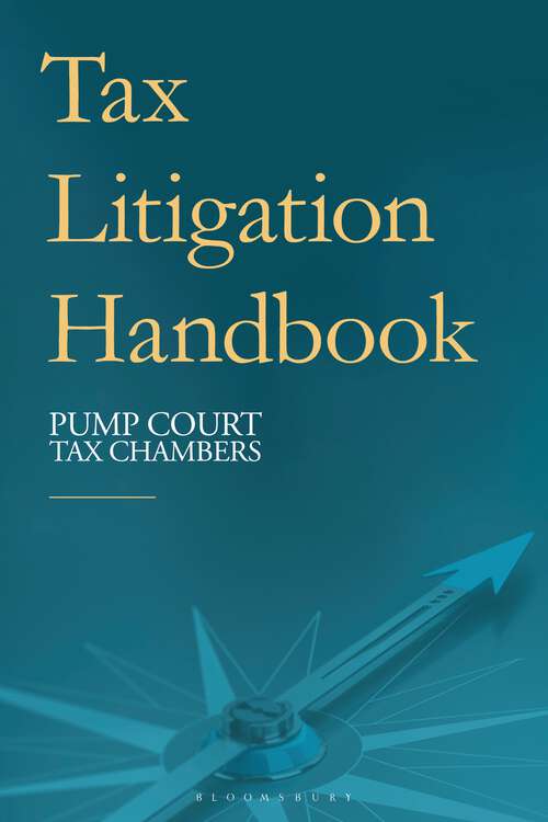 Book cover of Tax Litigation Handbook