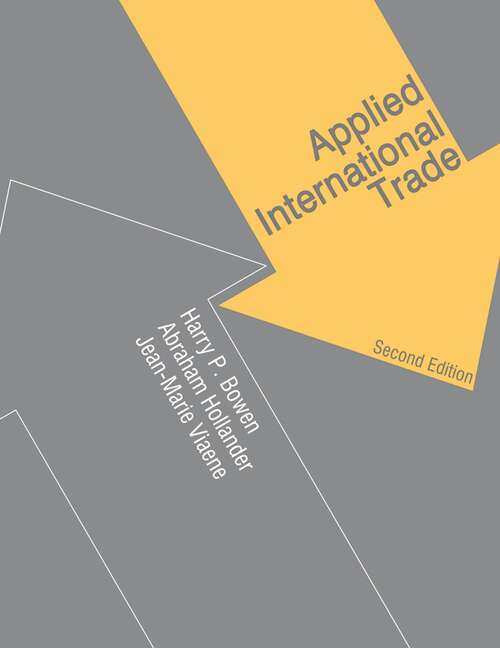 Book cover of Applied International Trade (2nd ed. 2011)