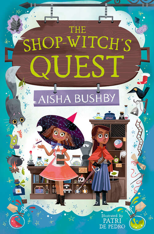 Book cover of The Shop-Witch’s Quest