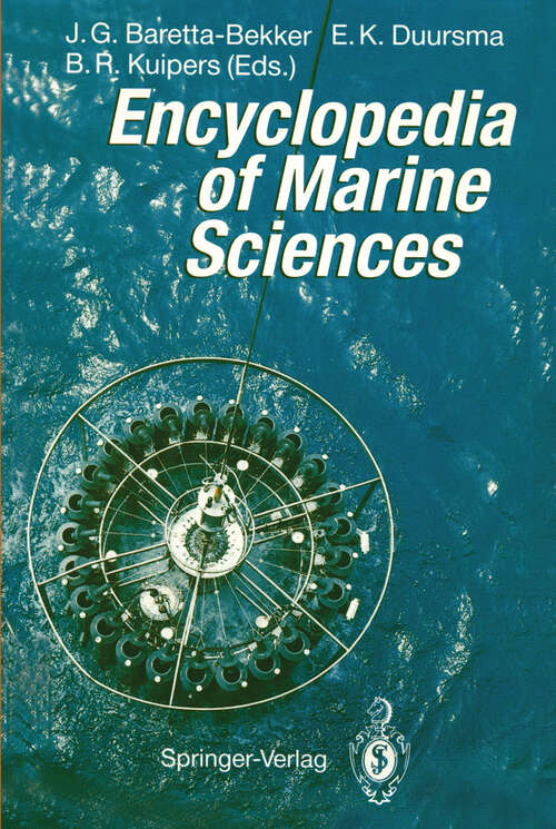 Book cover of Encyclopedia of Marine Sciences (1992)