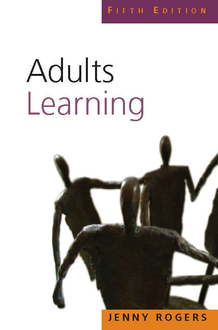 Book cover of Adults Learning (5) (UK Higher Education OUP  Humanities & Social Sciences Education OUP)