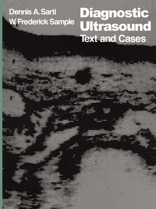 Book cover of Diagnostic Ultrasound: Text and Cases (1980)