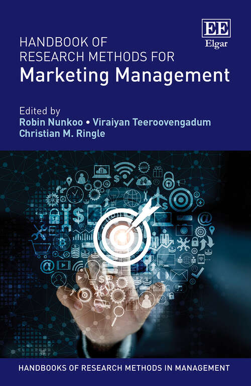Book cover of Handbook of Research Methods for Marketing Management (Handbooks of Research Methods in Management series)