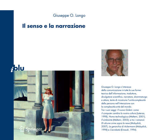 Book cover of Il senso e la narrazione (2008) (I blu)