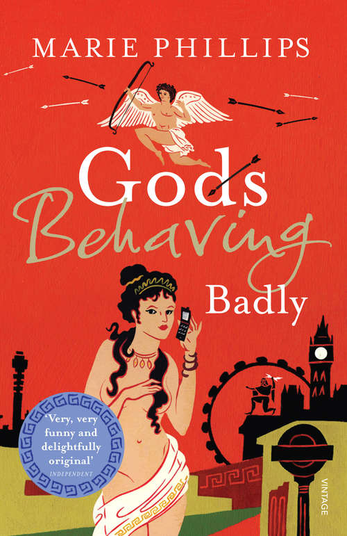 Book cover of Gods Behaving Badly: A Novel