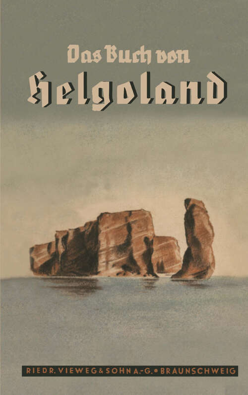 Book cover of Das Buch von Helgoland (1935)