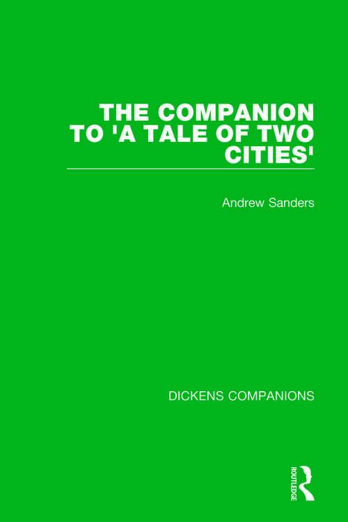 Book cover of The Companion to 'A Tale of Two Cities' (Dickens Companions #1)