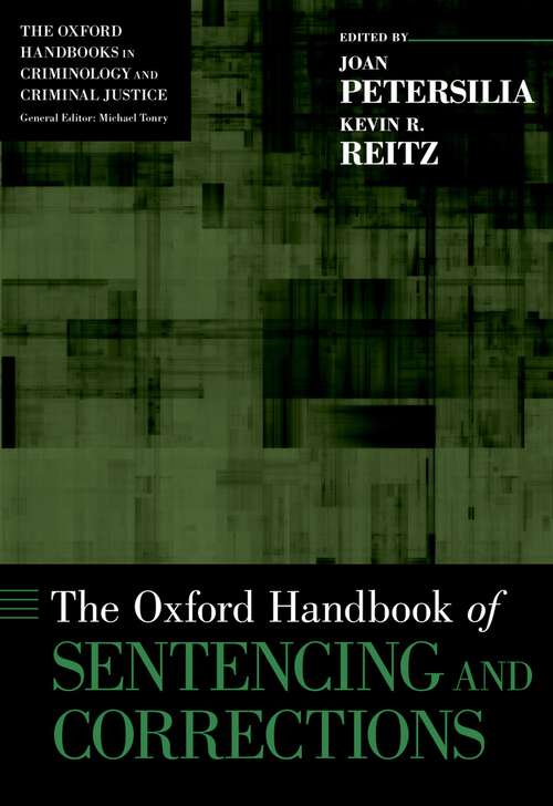 Book cover of The Oxford Handbook of Sentencing and Corrections (Oxford Handbooks)
