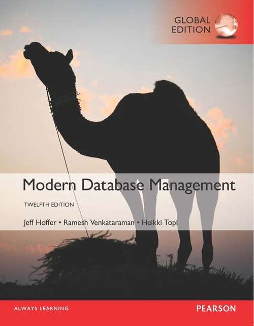 Book cover of Modern Database Management, Global Edition (PDF)