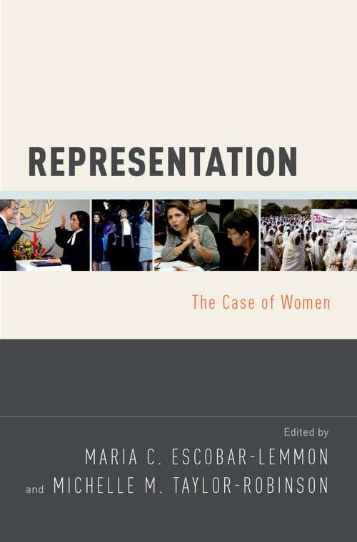 Book cover of Representation: The Case of Women