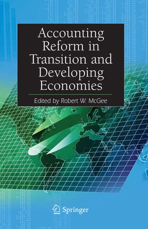 Book cover of Accounting Reform in Transition and Developing Economies (2009)