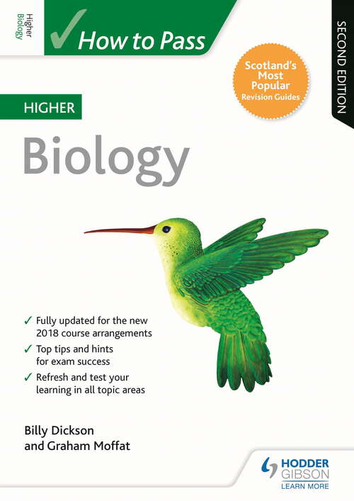 Book cover of How to Pass Higher Biology: Second Edition: Second Edition Epub (How To Pass - Higher Level)