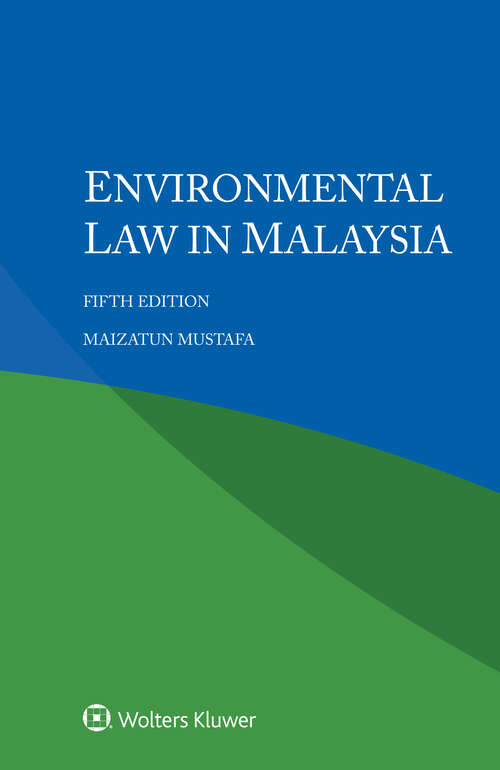 Book cover of Environmental law in Malaysia (5)