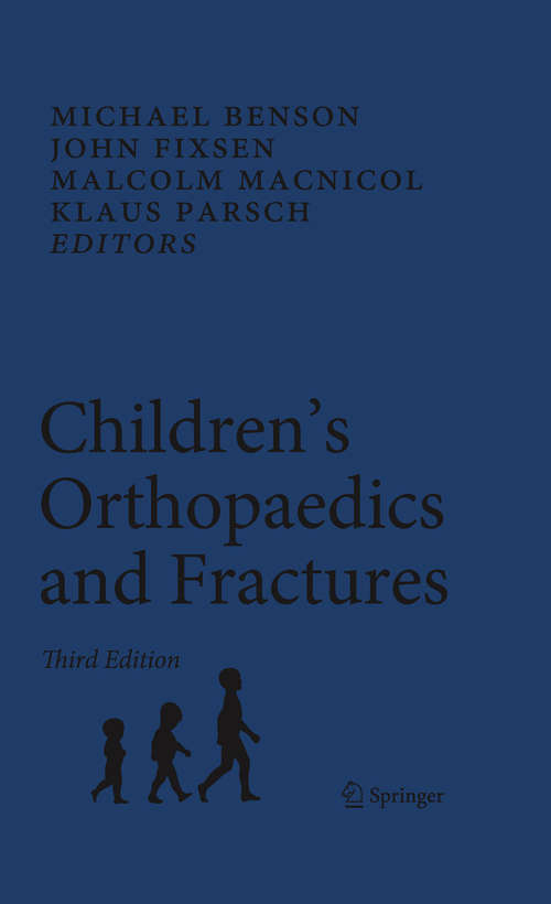 Book cover of Children’s Orthopaedics and Fractures (2009)