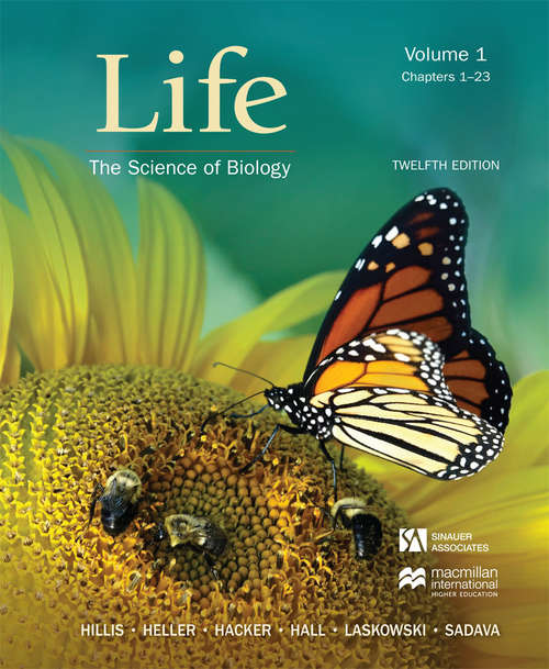 Book cover of Life: The Science of Biology (Chapters 1- 23) (12nd ed. 2020)