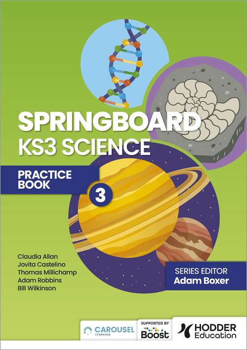 Book cover of Springboard: KS3 Science Practice Book 3: Ks3 Science Practice Book (3)