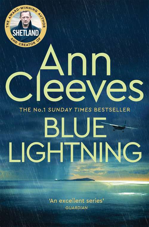 Book cover of Blue Lightning: A Thriller (Shetland #4)