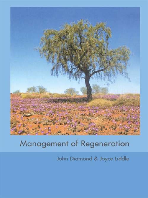 Book cover of Management of Regeneration: Choices, Challenges and Dilemmas