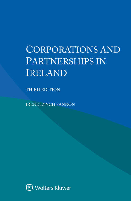 Book cover of Corporations and Partnerships in Ireland (3)