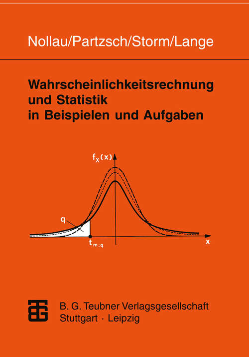 Book cover of Wahrscheinlichkeitsrechnung und Statistik in Beispielen und Aufgaben (1997)