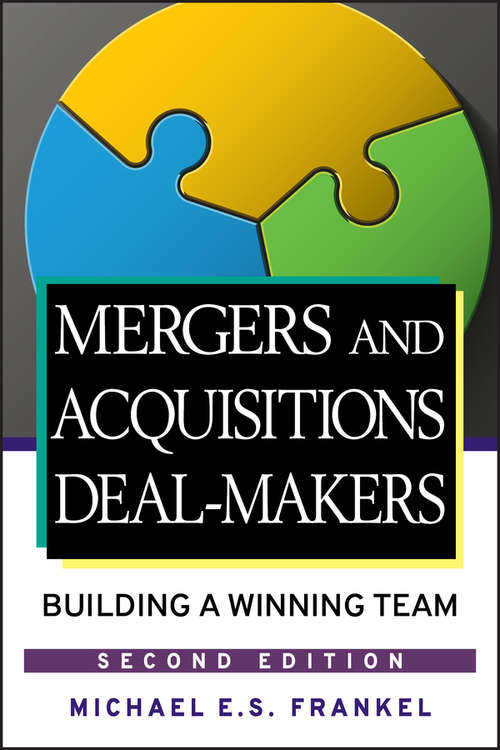 Book cover of Mergers and Acquisitions Deal-Makers: Building a Winning Team (2)