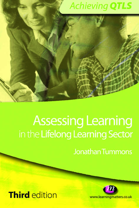 Book cover of Assessing Learning in the Lifelong Learning Sector (PDF)