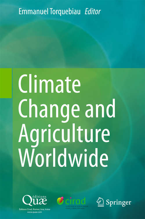 Book cover of Climate Change and Agriculture Worldwide (1st ed. 2016)