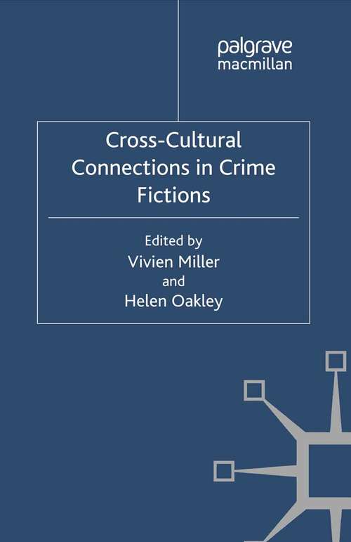 Book cover of Cross-Cultural Connections in Crime Fictions (2012)