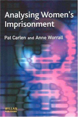 Book cover of Analysing Women's Imprisonment (PDF)