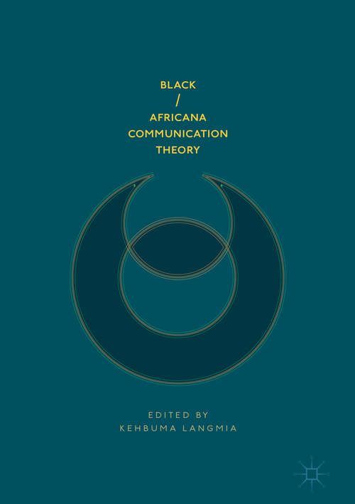 Book cover of Black/Africana Communication Theory