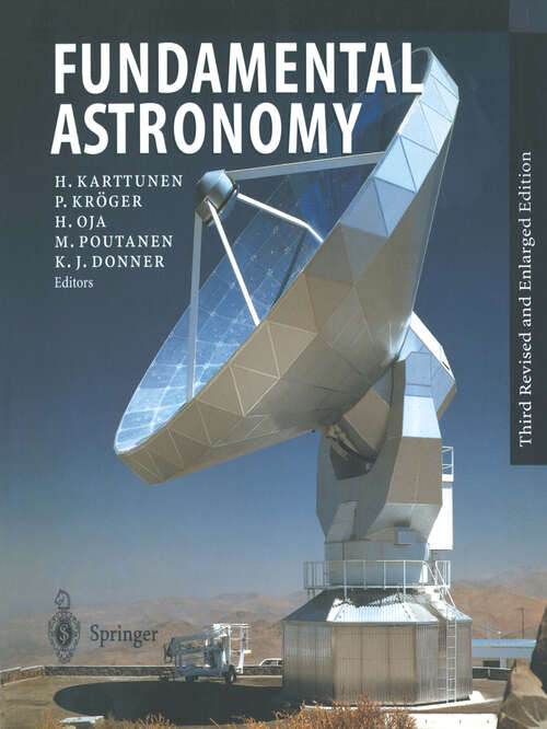 Book cover of Fundamental Astronomy (3rd ed. 1996)