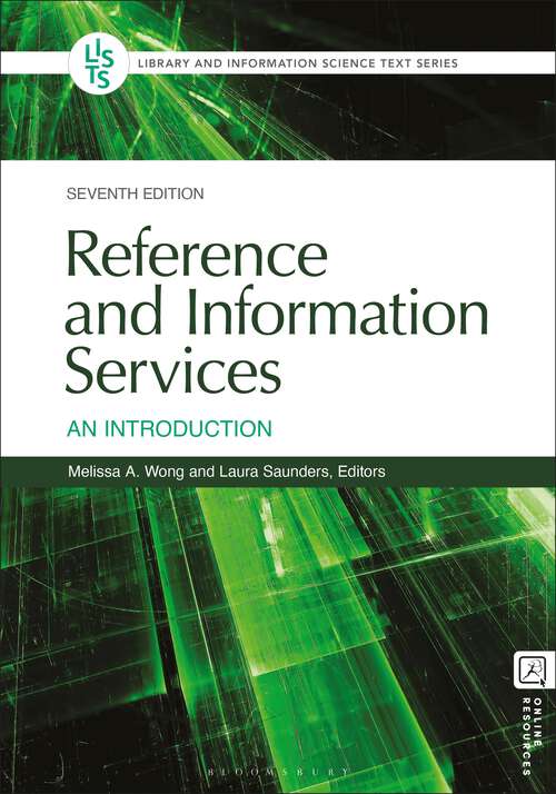 Book cover of Reference and Information Services: An Introduction (Library and Information Science Text Series)