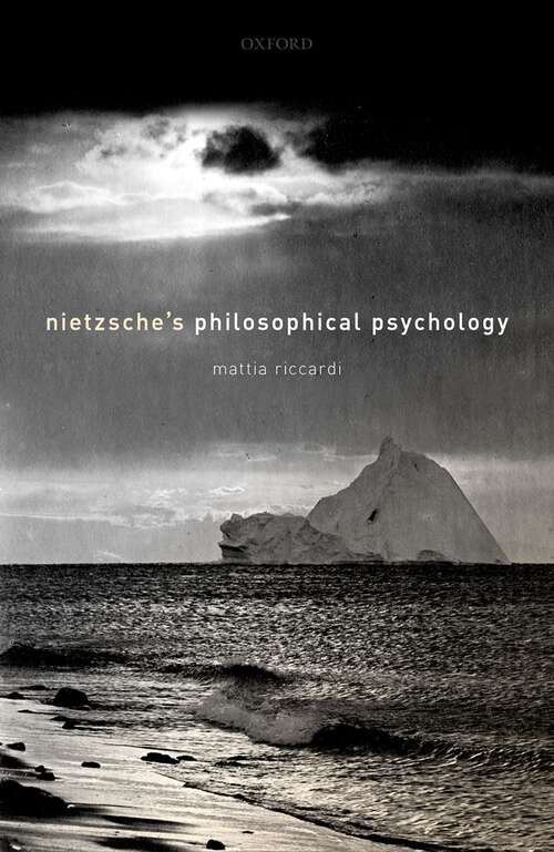 Book cover of Nietzsche's Philosophical Psychology