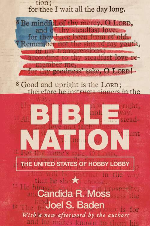 Book cover of Bible Nation: The United States of Hobby Lobby