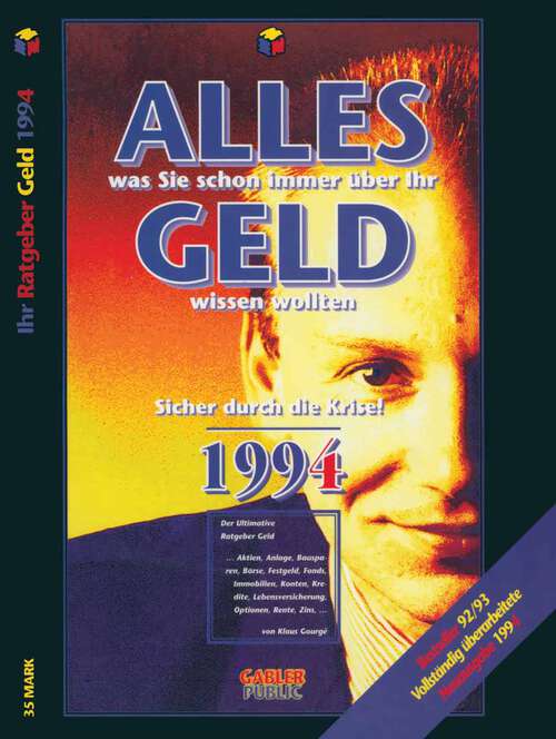 Book cover of ALLES was Sie schon immer über ihr GELD wissen wollten (1994)