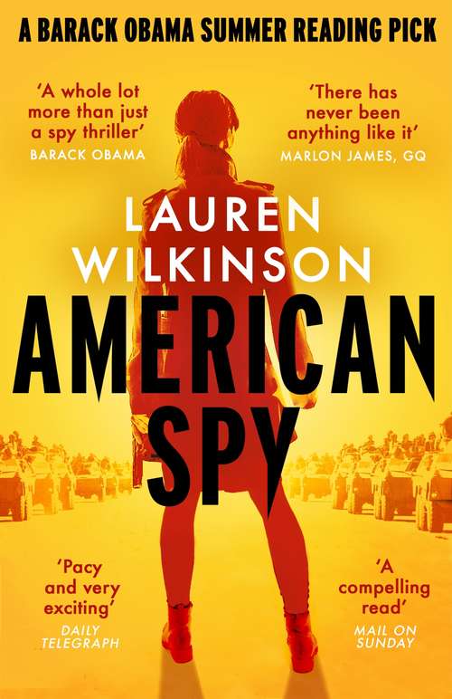 Book cover of American Spy: a Cold War spy thriller like you've never read before