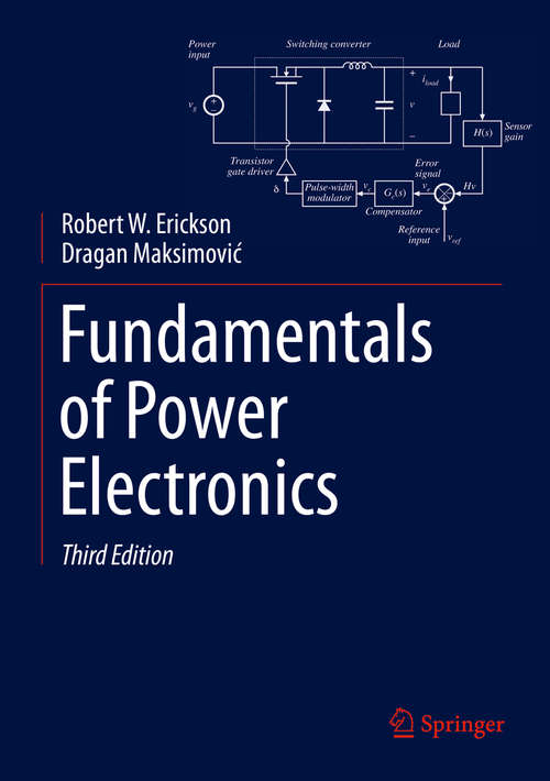 Book cover of Fundamentals of Power Electronics (3rd ed. 2020)