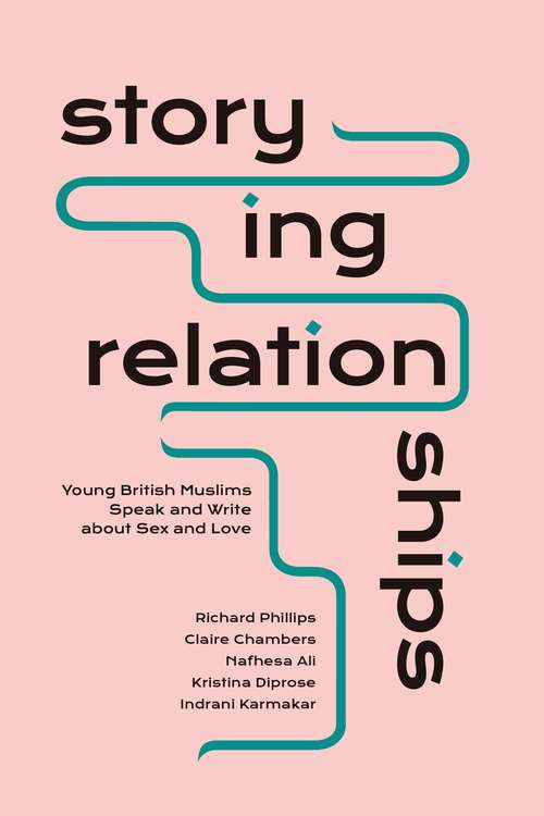 Book cover of Storying Relationships: Young British Muslims Speak and Write about Sex and Love