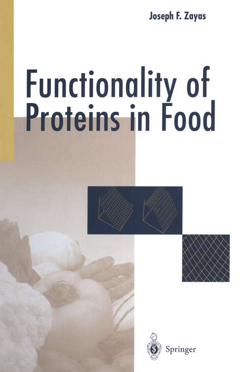 Book cover of Functionality of Proteins in Food (1997)