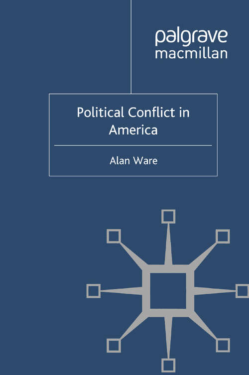 Book cover of Political Conflict in America (2011)